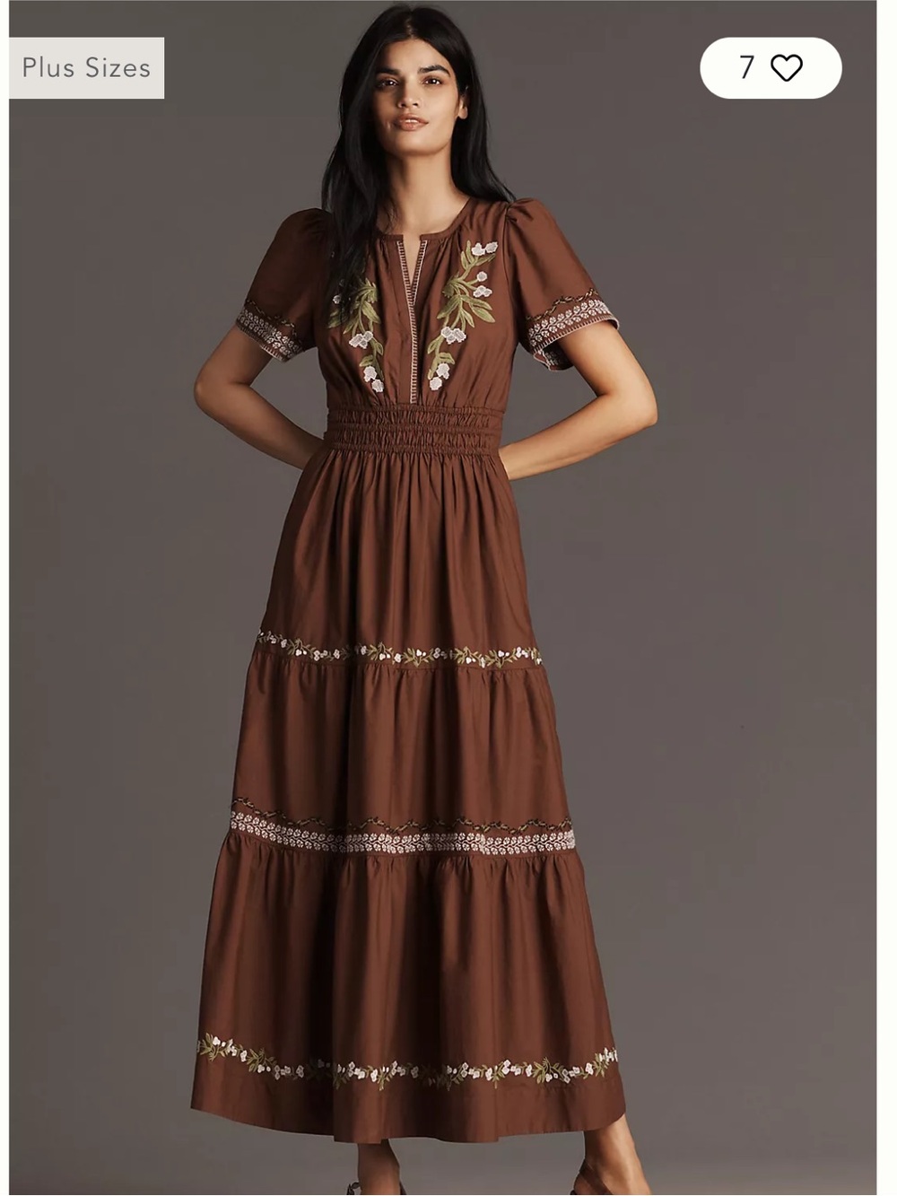 The Somerset Embroidered Maxi Dress
